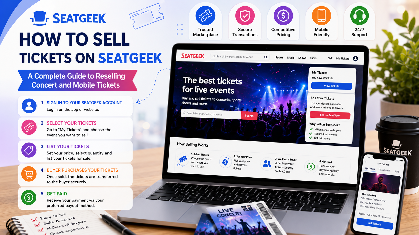 How to Sell Tickets on SeatGeek: A Comprehensive Guide